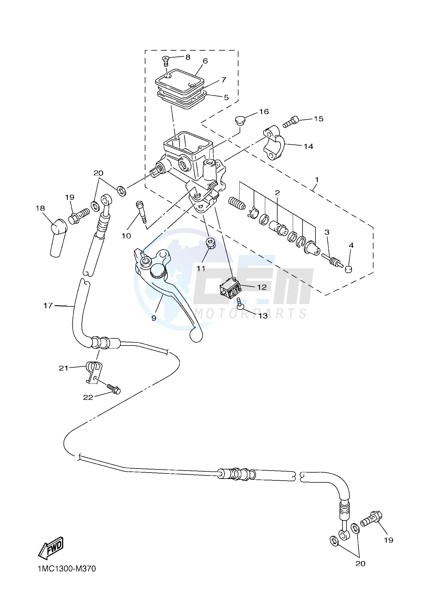 FRONT MASTER CYLINDER 2 image