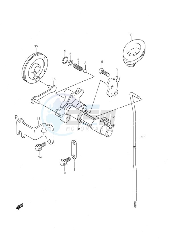 Clutch Rod Non-Remote Control image