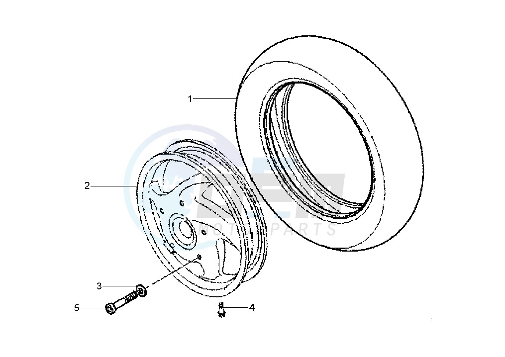 Front wheel image