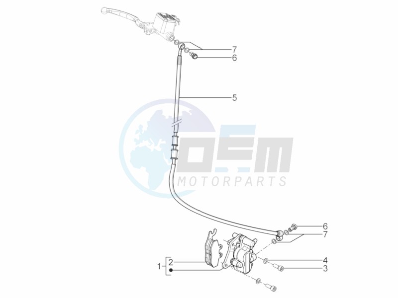 Brakes pipes - Calipers image