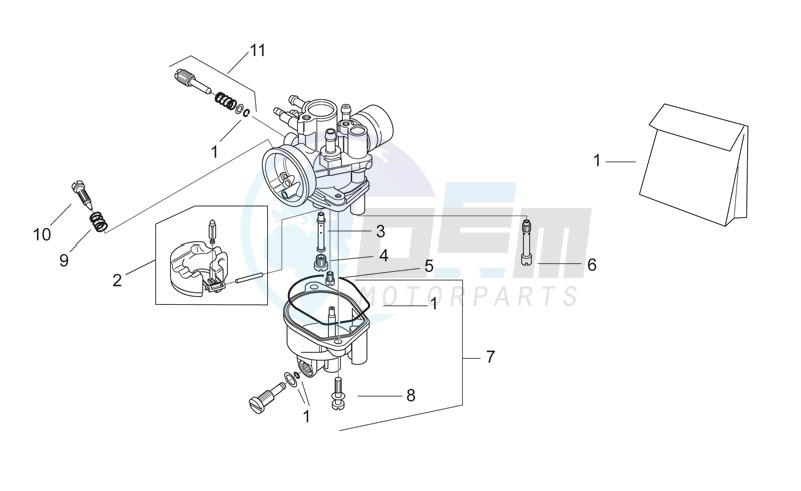 Carburettor IV blueprint