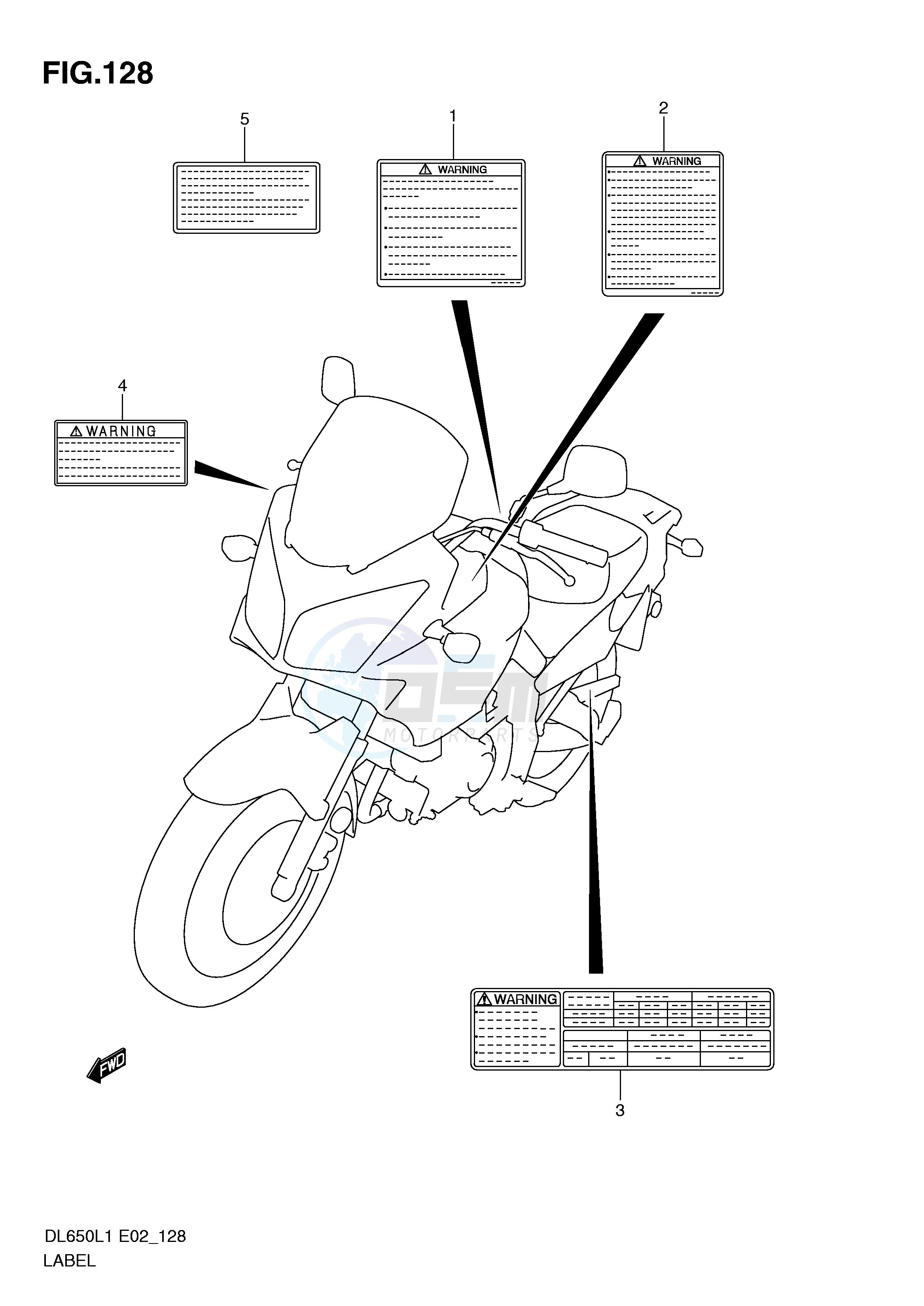LABEL (DL650AUEL1 E19) blueprint