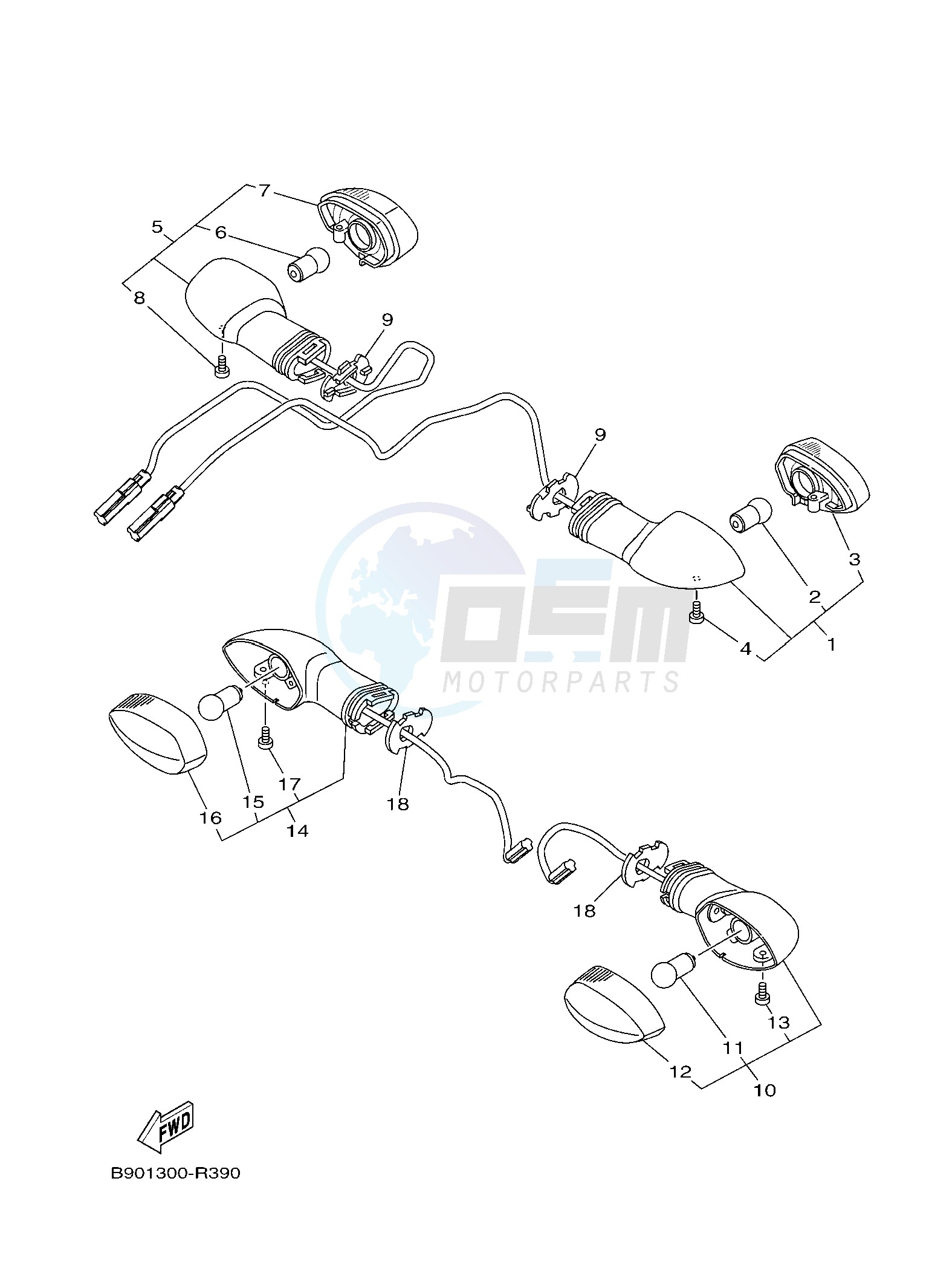 FLASHER LIGHT blueprint