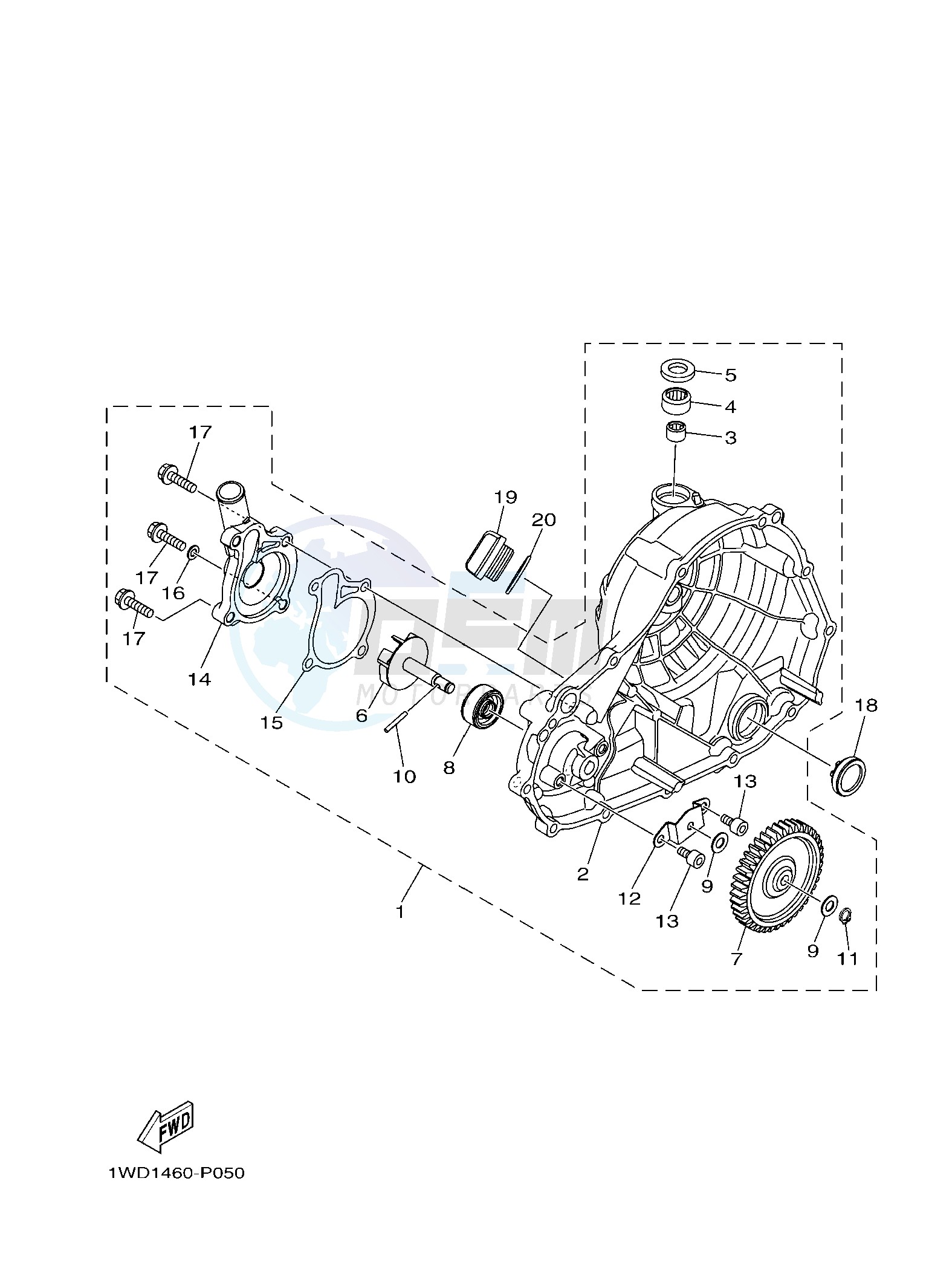 WATER PUMP image