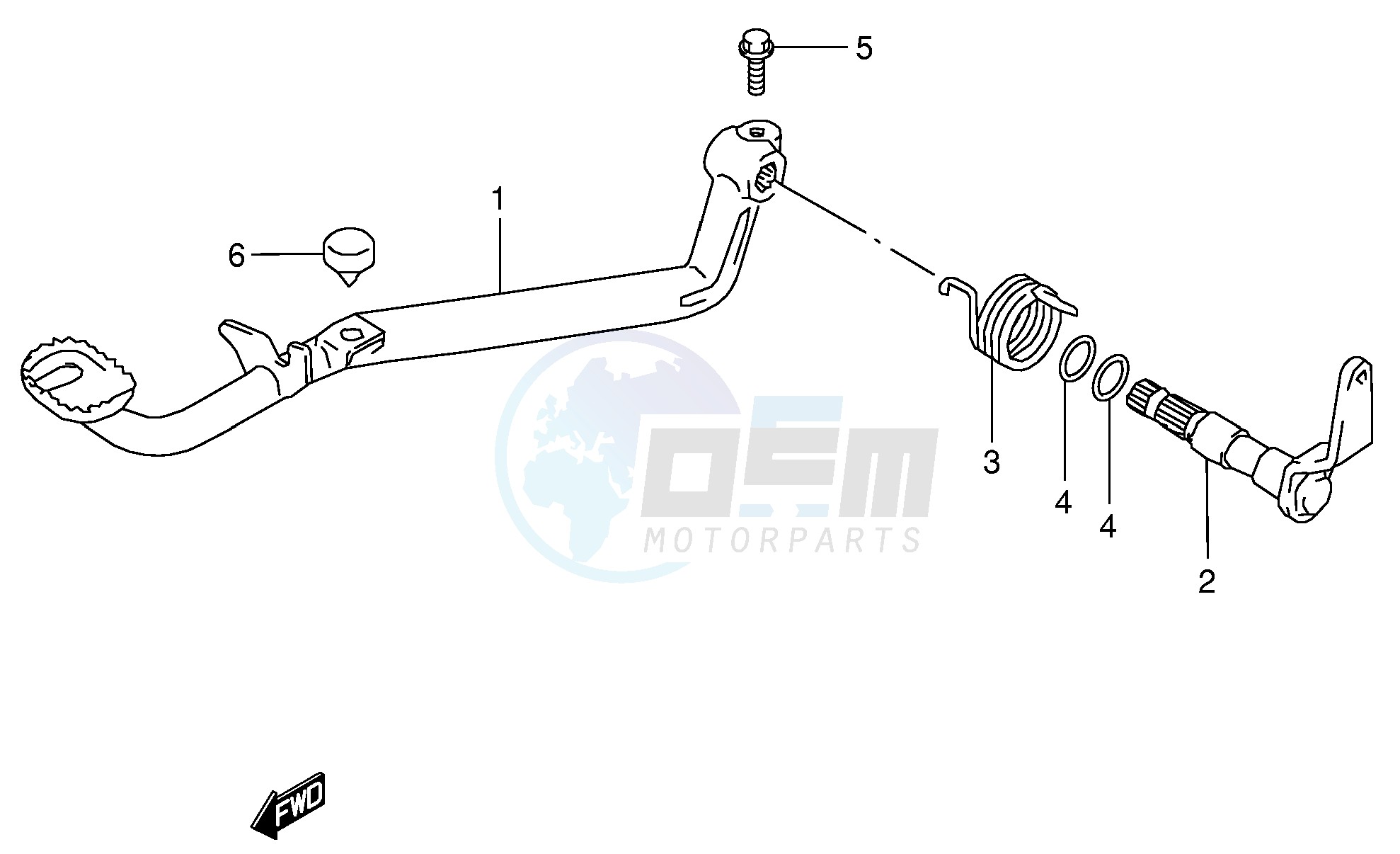 REAR BRAKE image