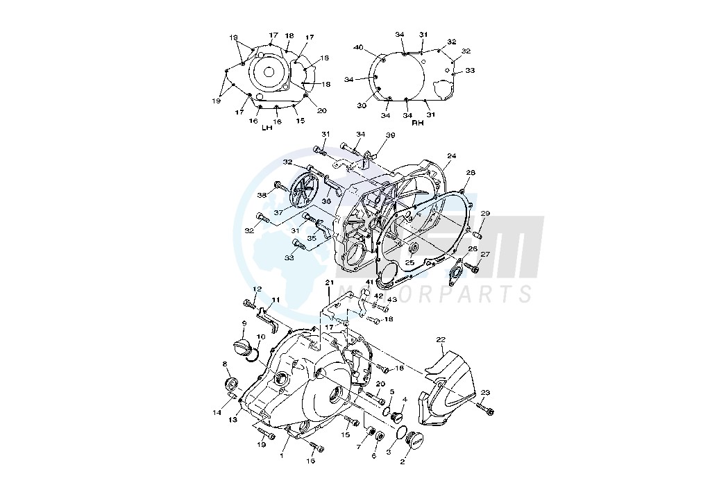 CRANKCASE COVER image