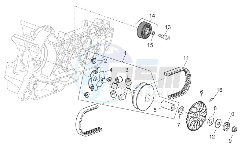 Variator assembly image