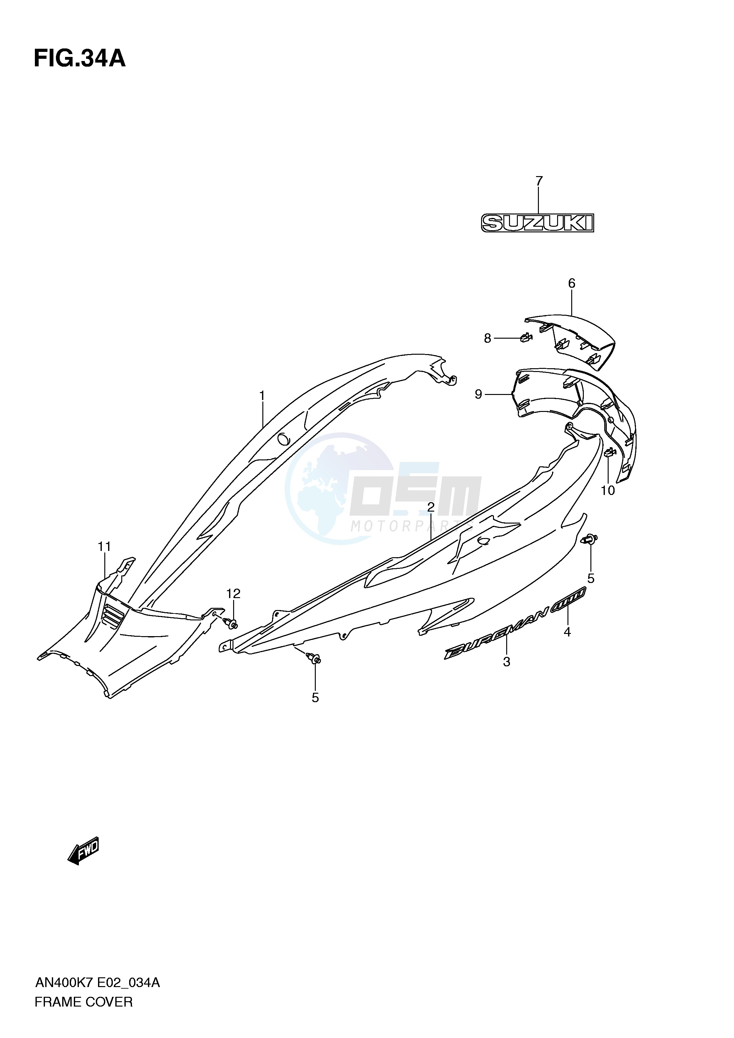 FRAME COVER (MODEL K9) image