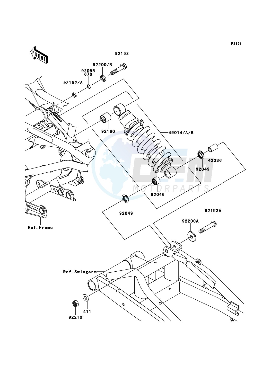 Suspension/Shock Absorber blueprint