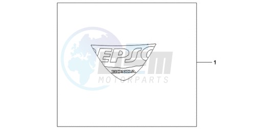 EPSO STICKER FIREBLADE WS blueprint