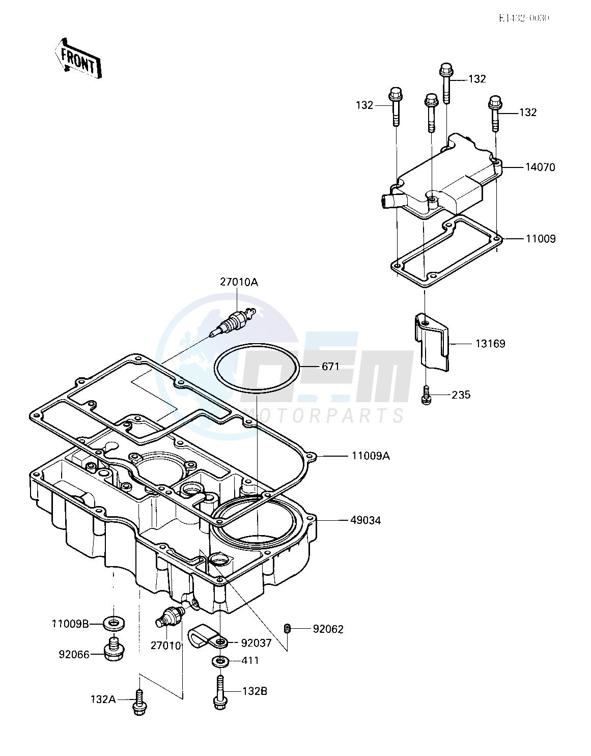 BREATHER COVER_OIL PAN blueprint