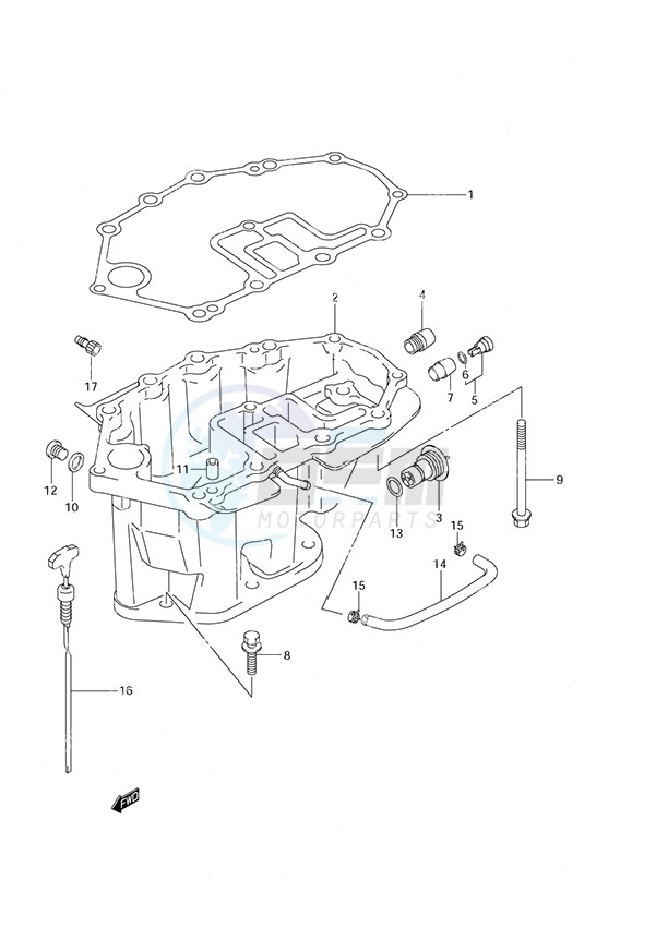 Oil Pan blueprint