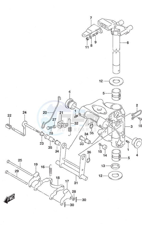 Swivel Bracket Remote Control image