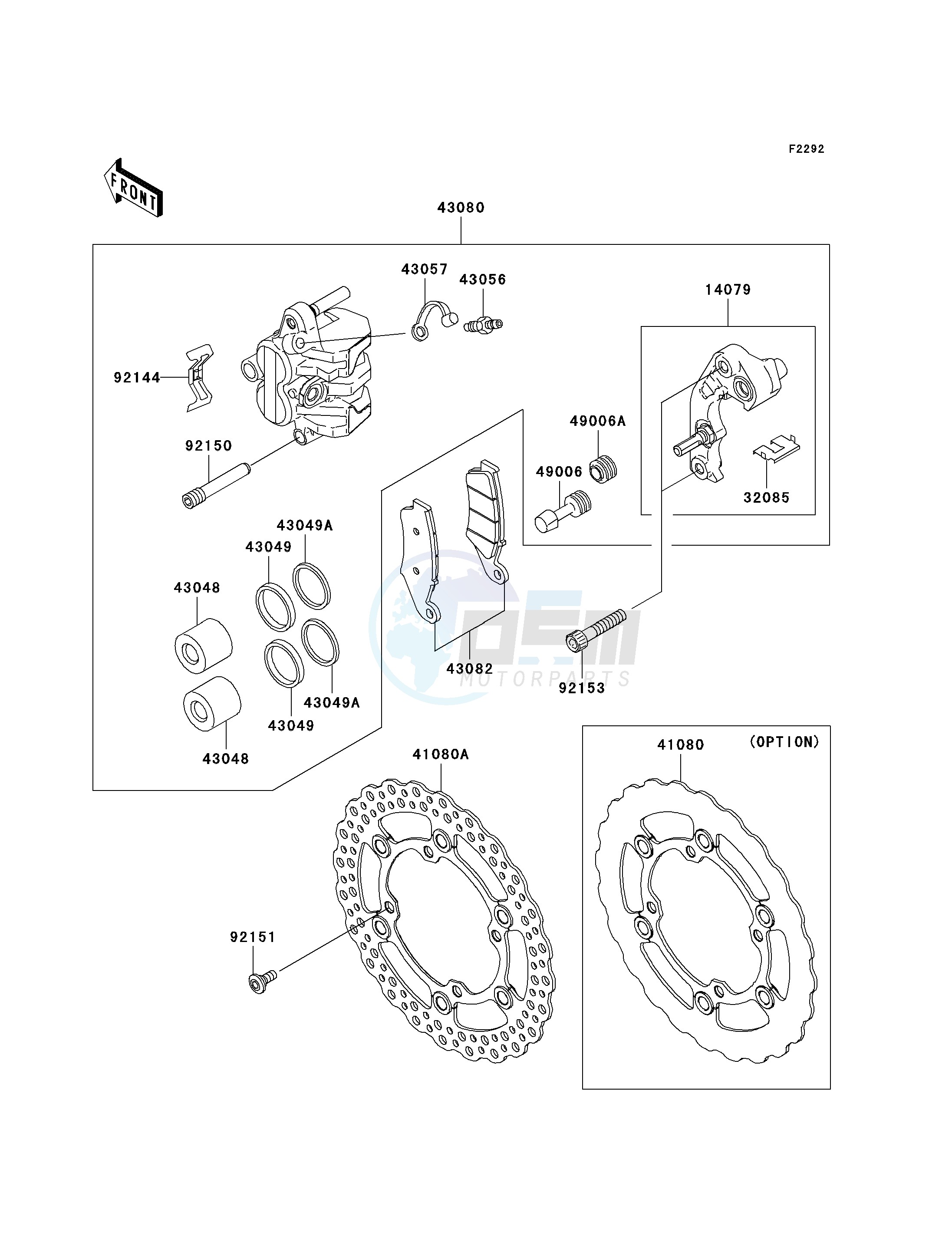 FRONT BRAKE image