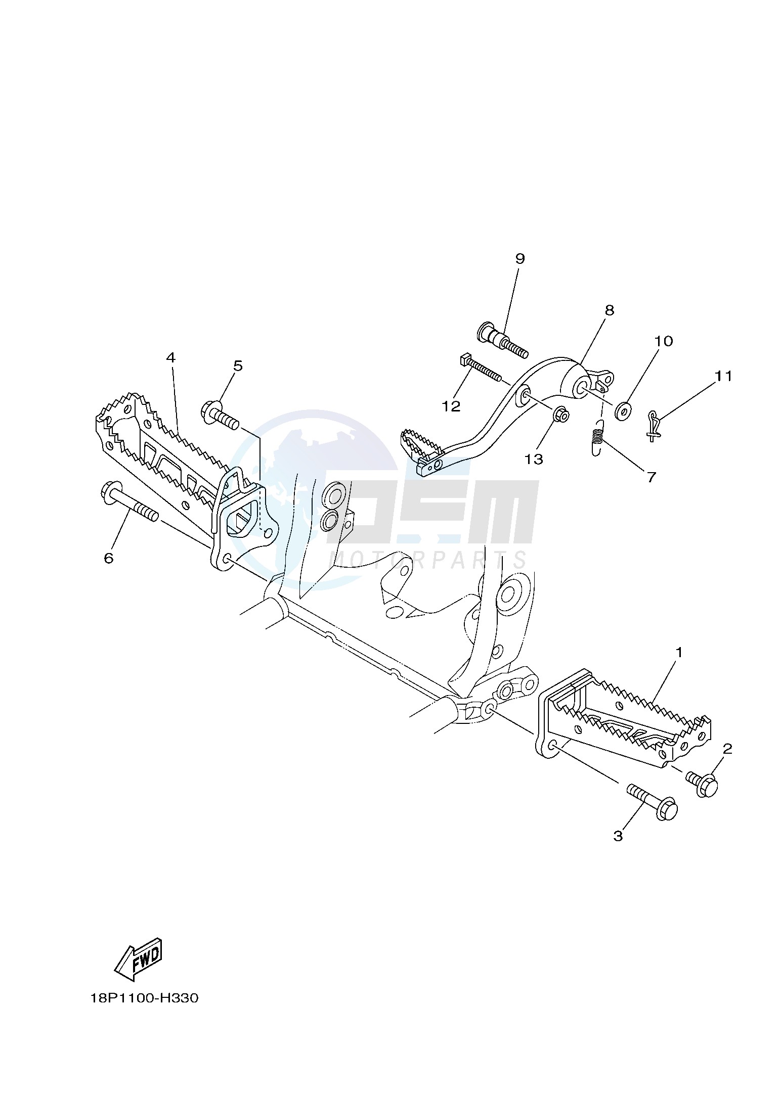 STAND & FOOTREST image