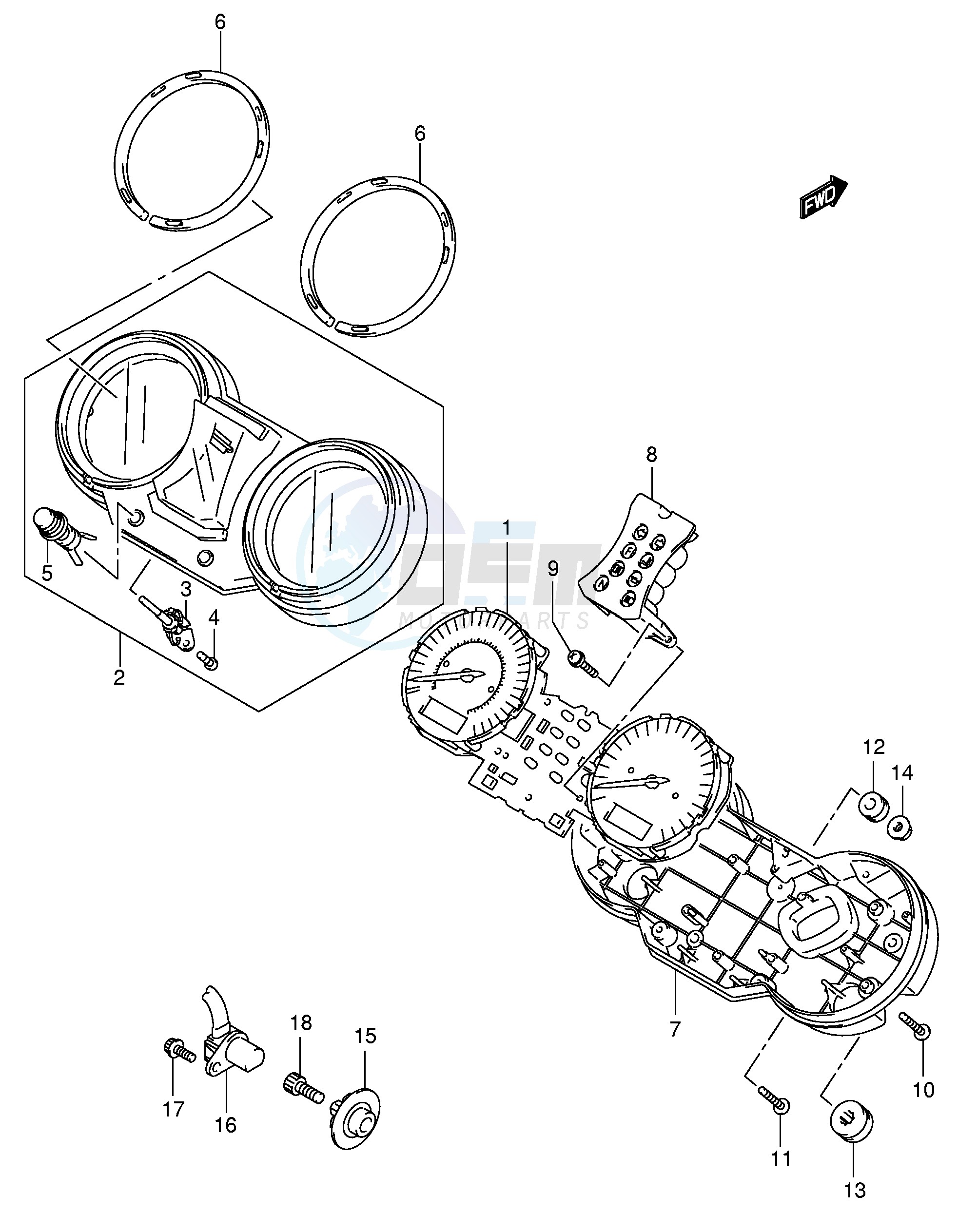 SPEEDOMETER (MODEL K2 K3) image