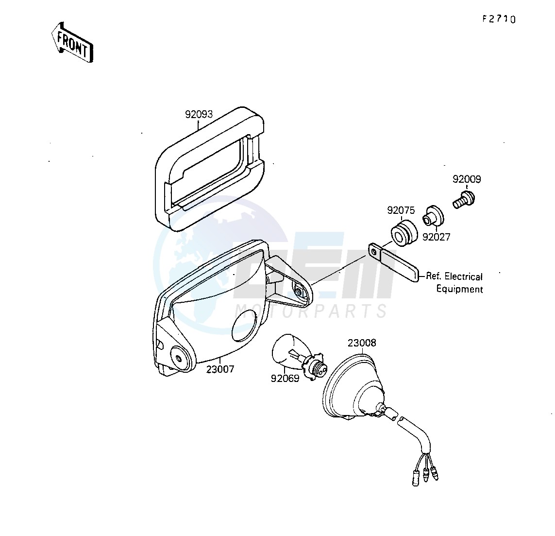 HEADLIGHT-- S- - blueprint