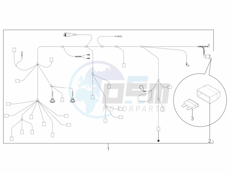 Main cable harness blueprint