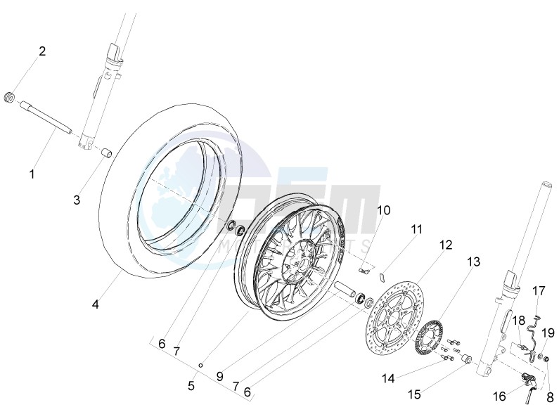 Front wheel image