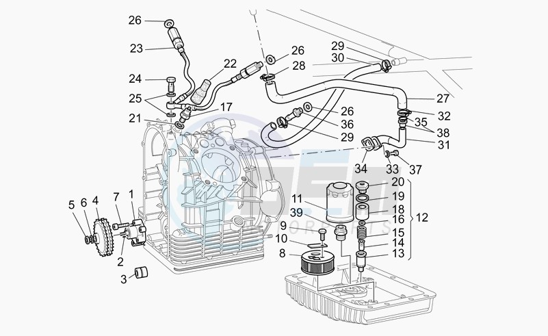 Supply - oil pump blueprint