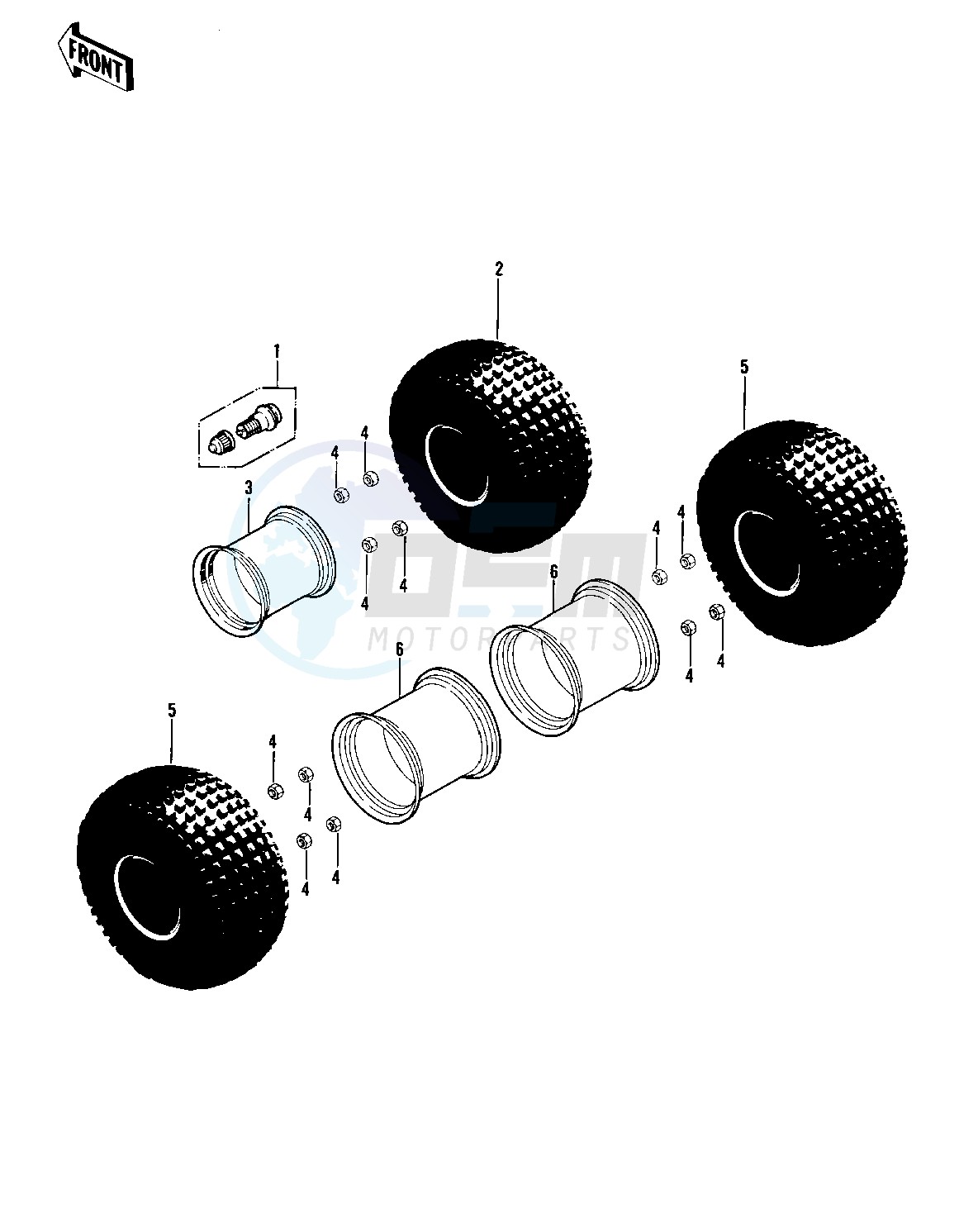 WHEELS_TIRES -- 82 A1- - blueprint