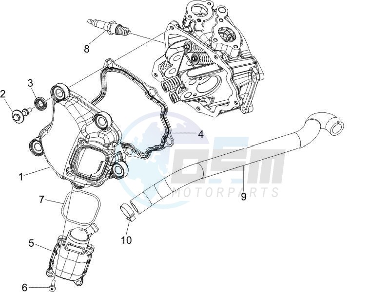 Cylinder head cover image