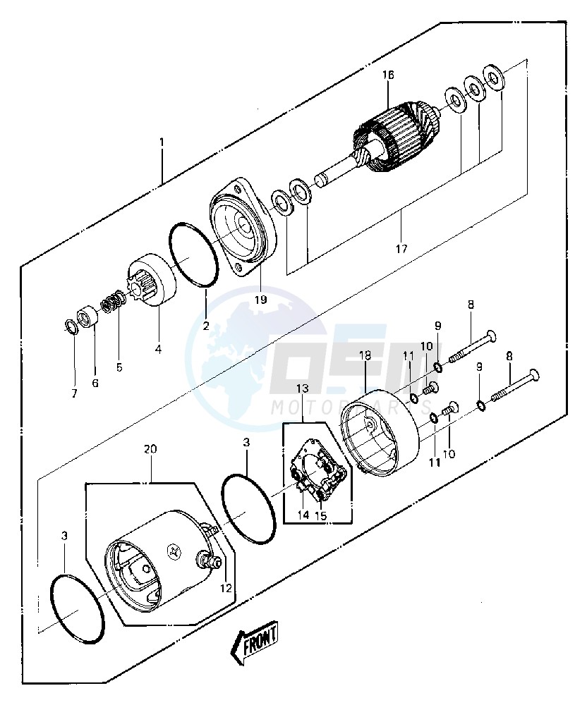 STARTER MOTOR image