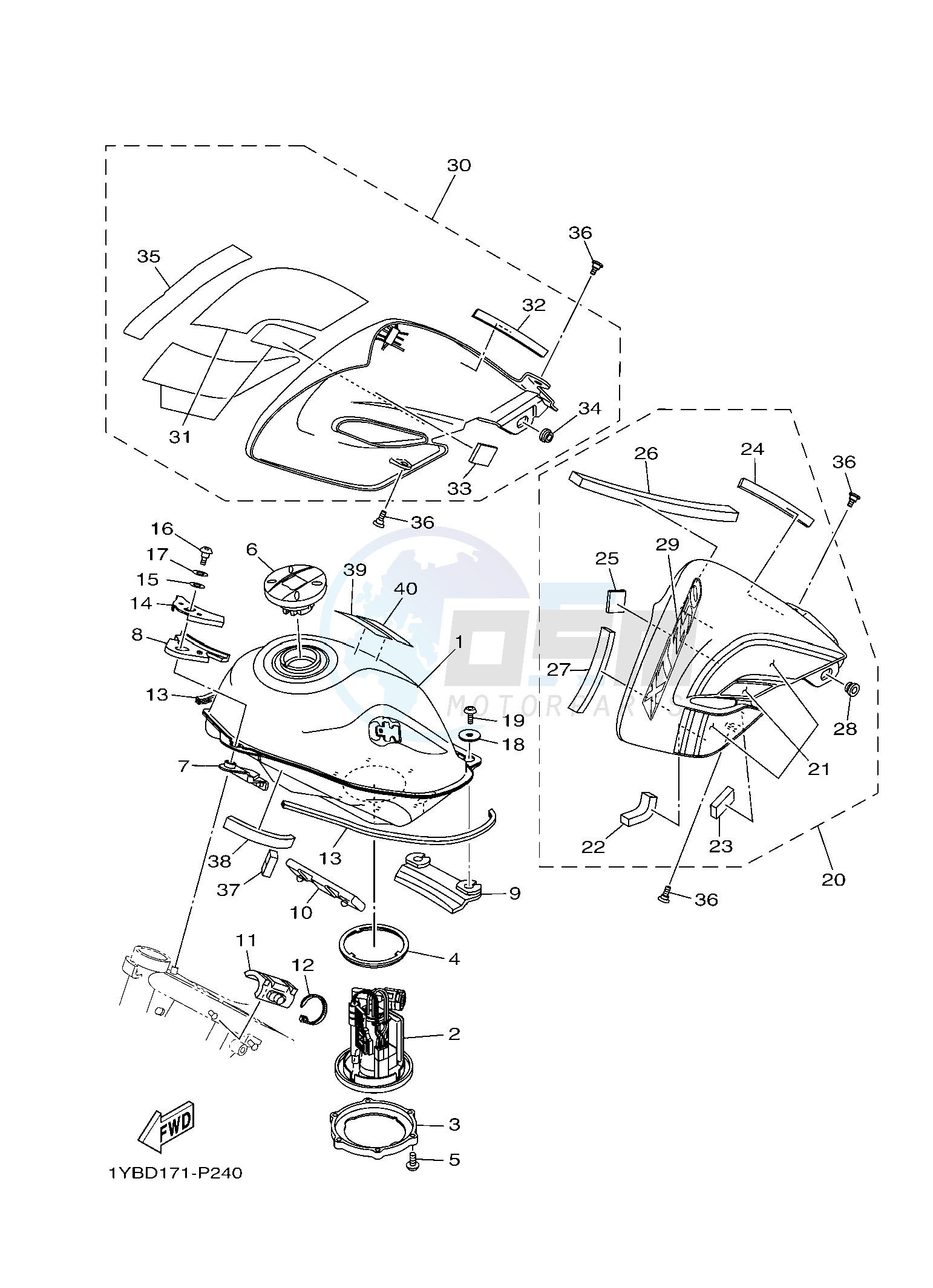 FUEL TANK image