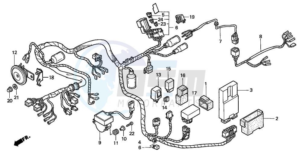 WIRE HARNESS blueprint