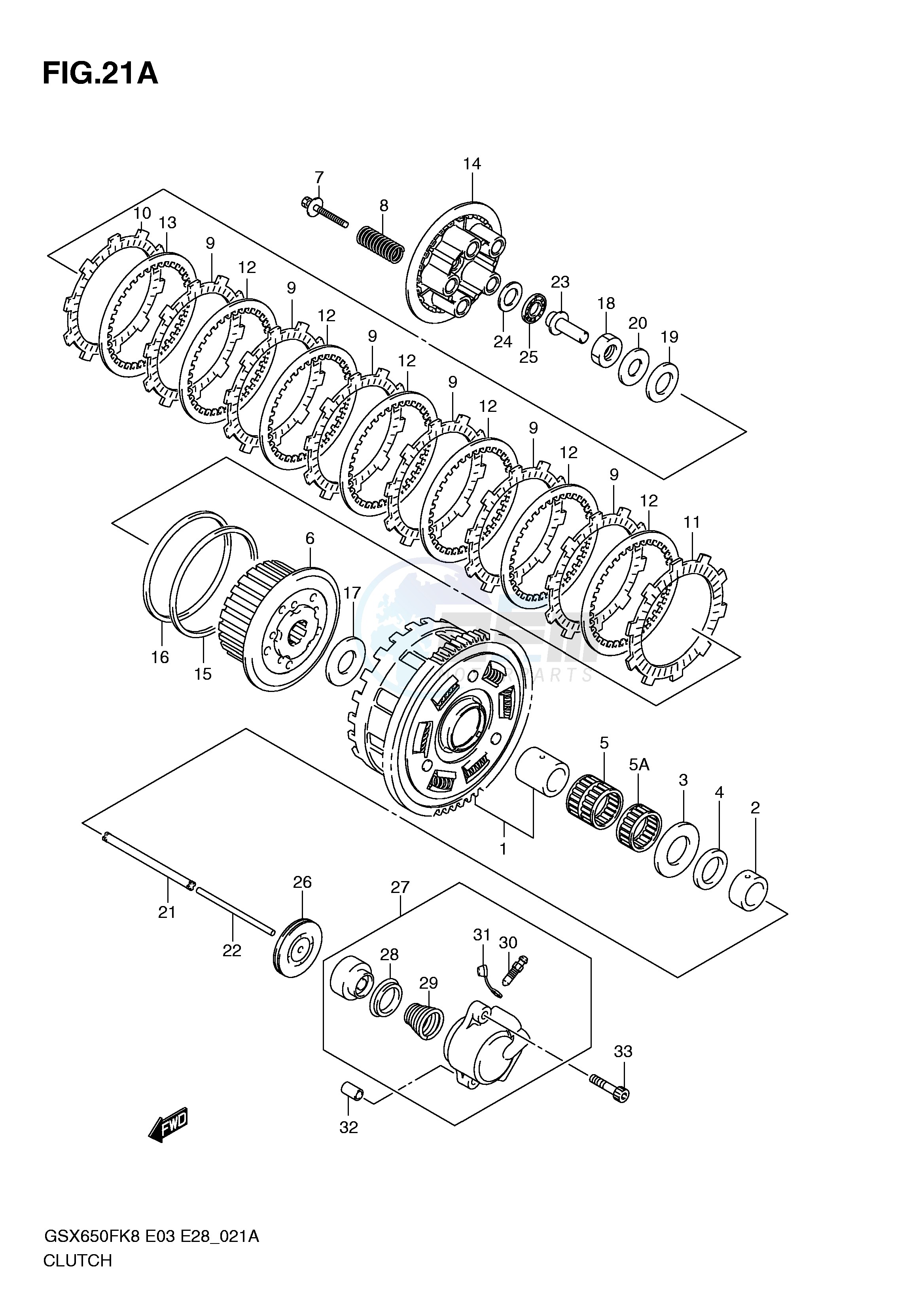 CLUTCH (MODEL K9 L0) image