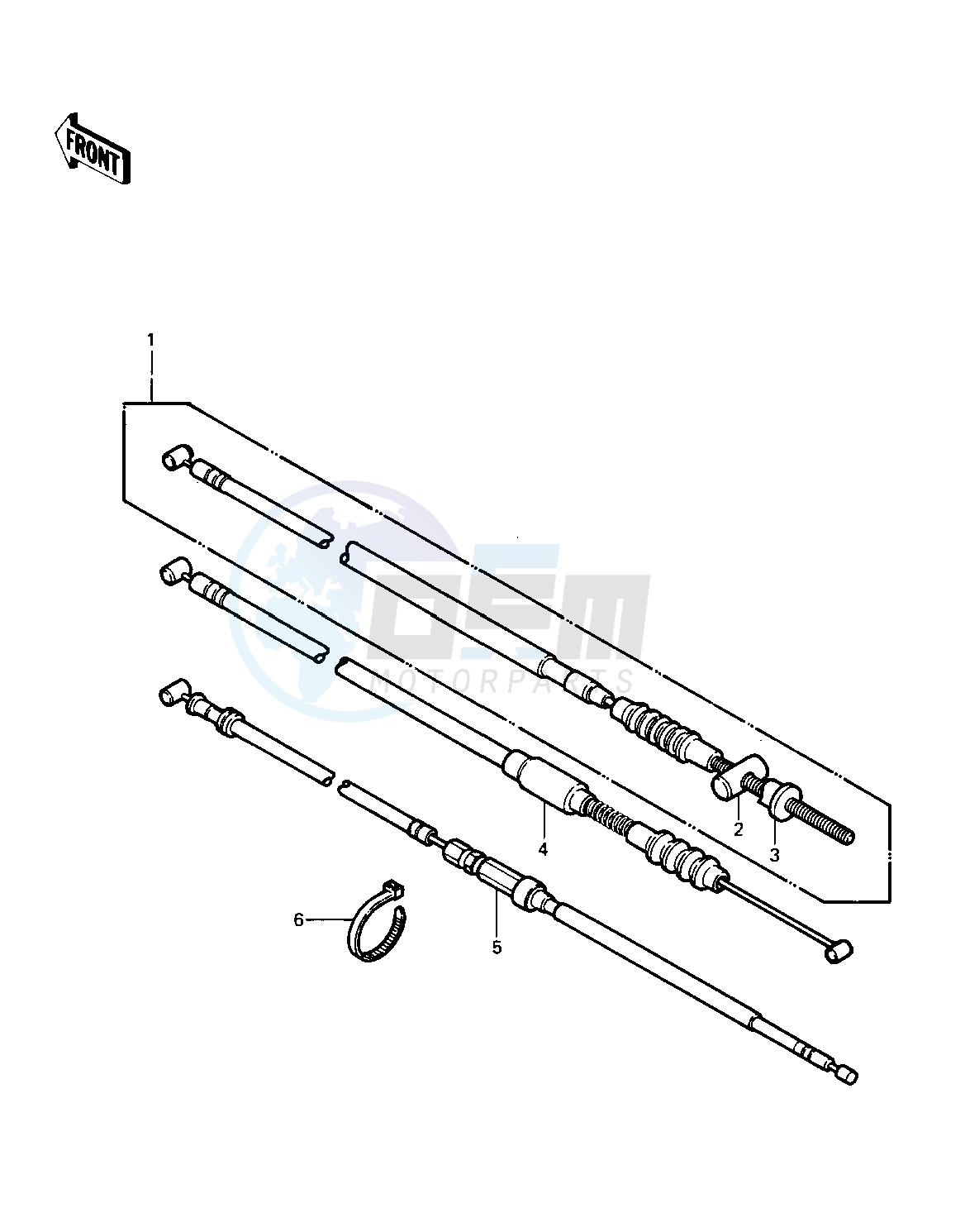 CABLES -- 83 KLT200-C1- - blueprint