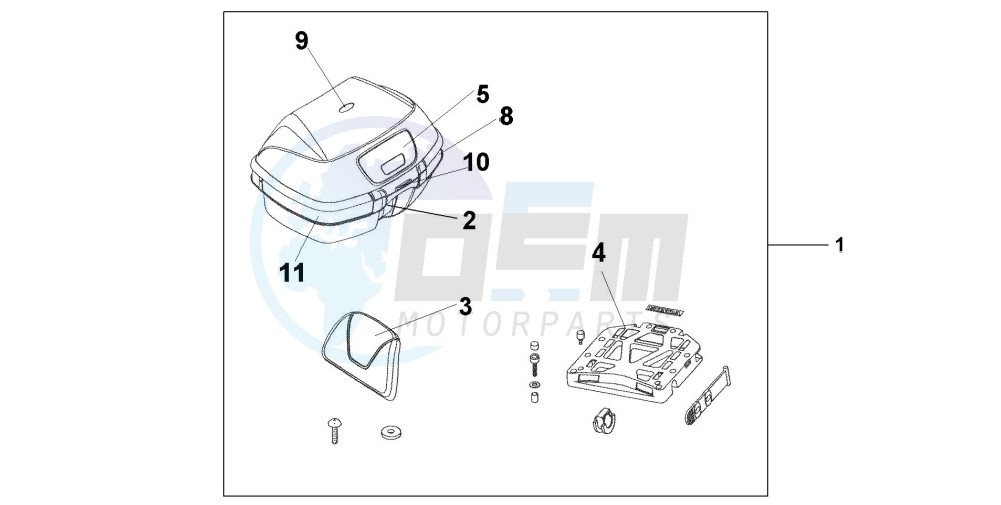 TOP BOX 45L image