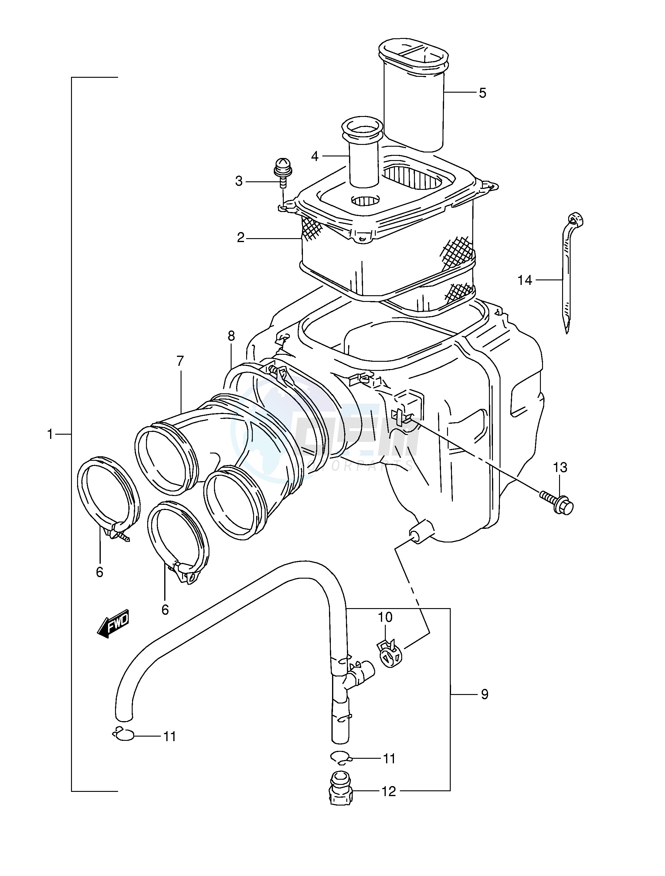 AIR CLEANER image