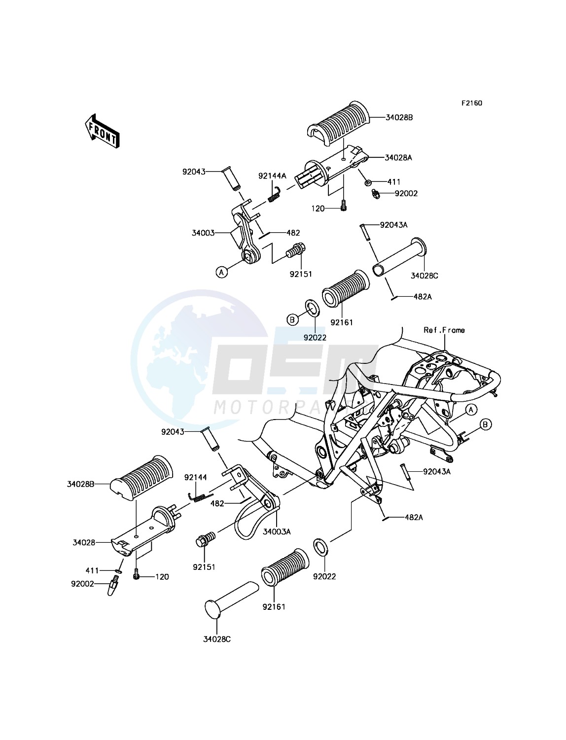 Footrests image