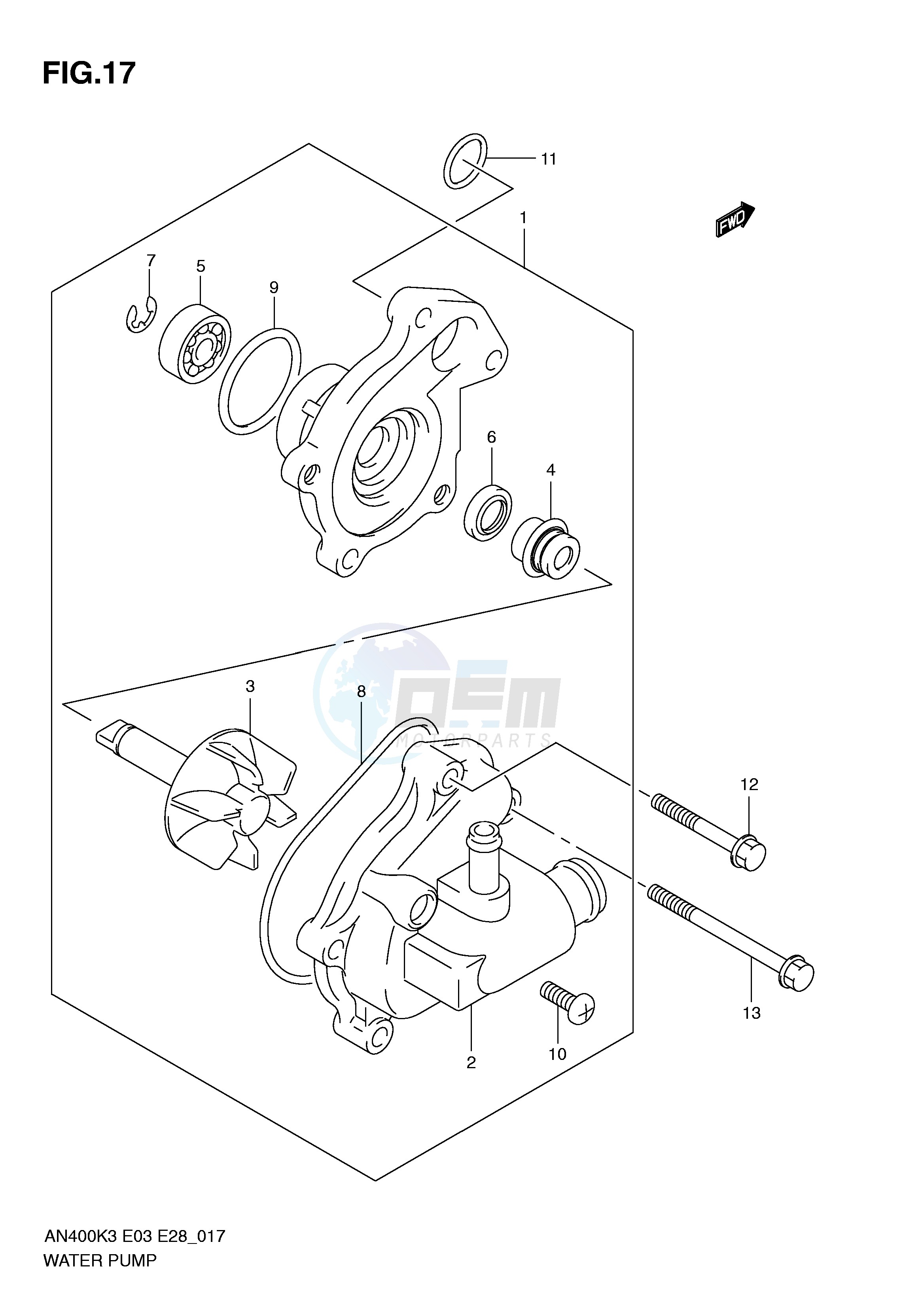 WATER PUMP image