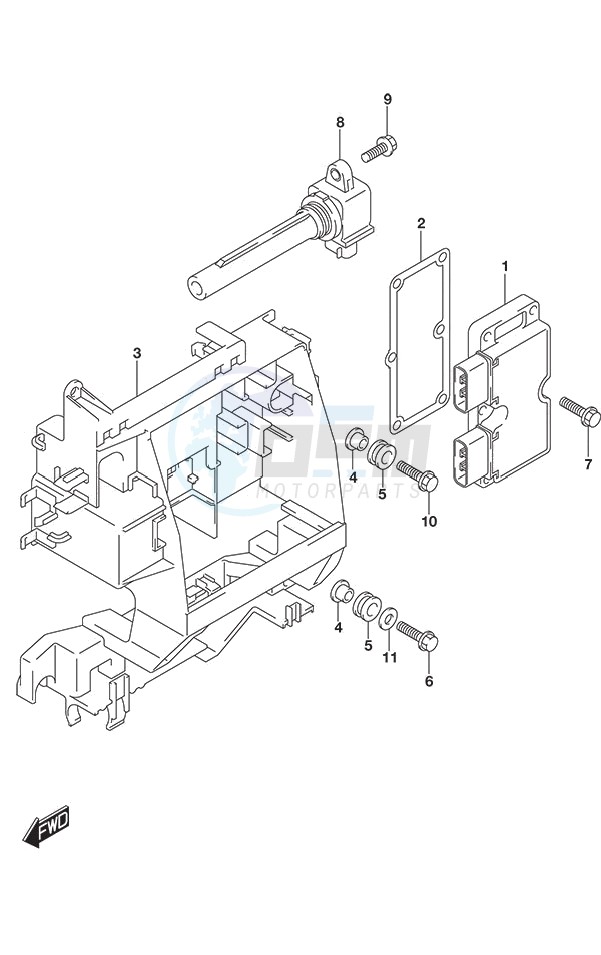 Rectifier/Ignition Coil (Model: TG/ZG) blueprint