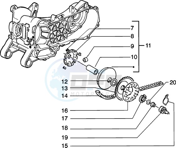 Driving pulley image