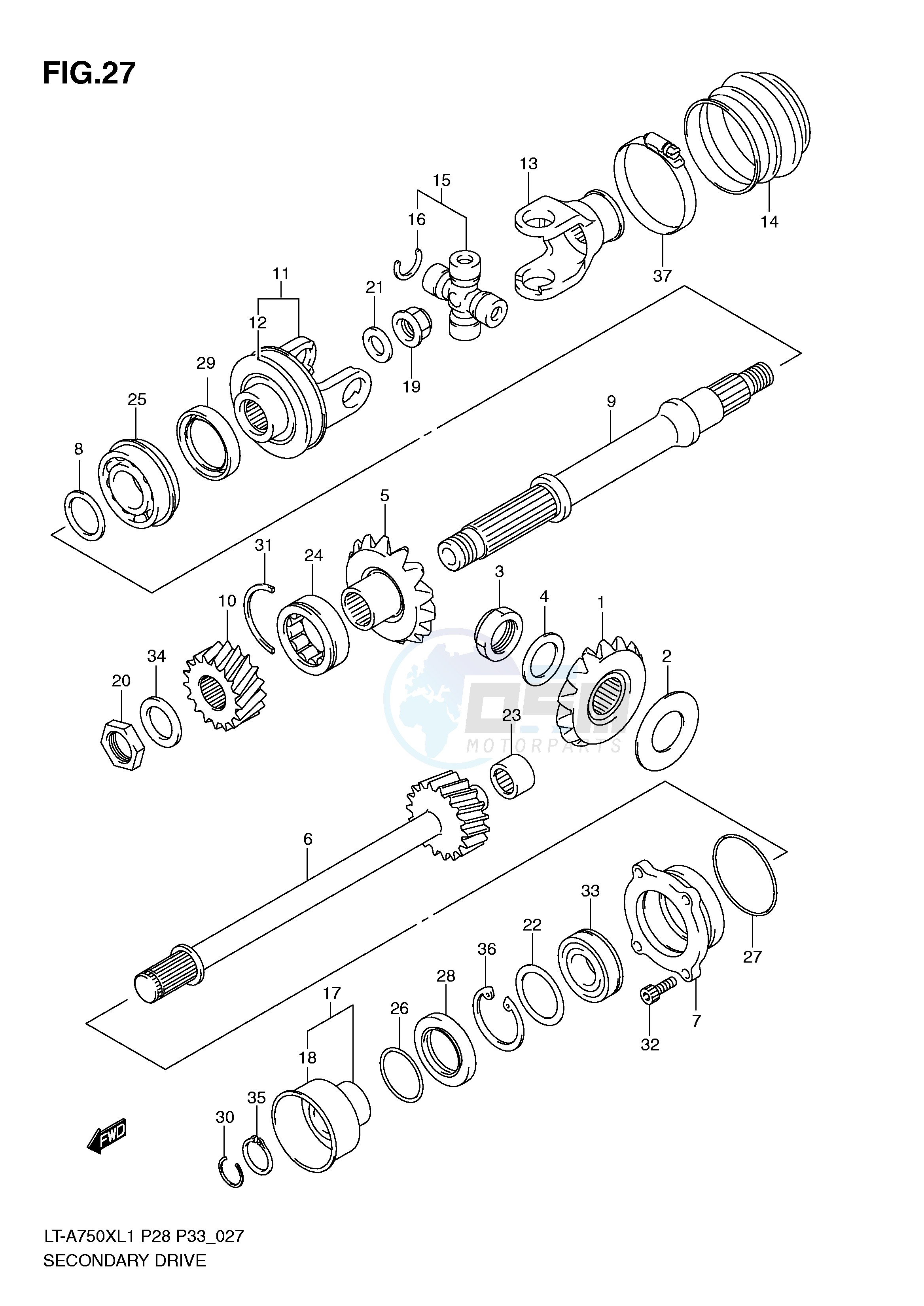 SECONDARY DRIVE image