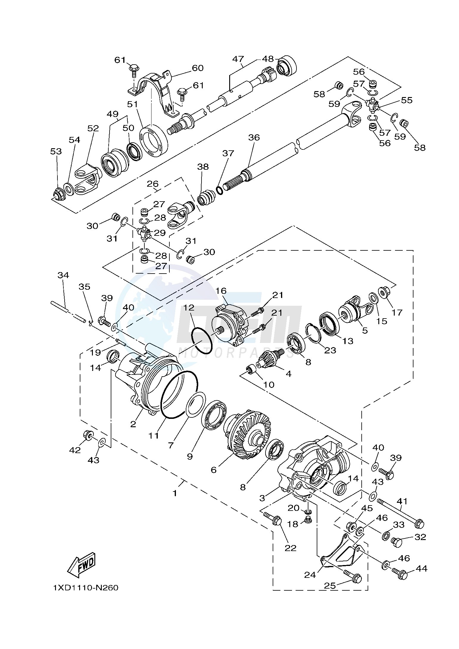 FRONT DIFFERENTIAL image