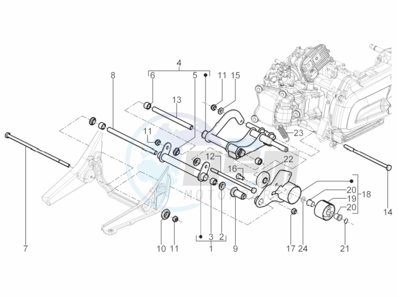 Swinging arm image