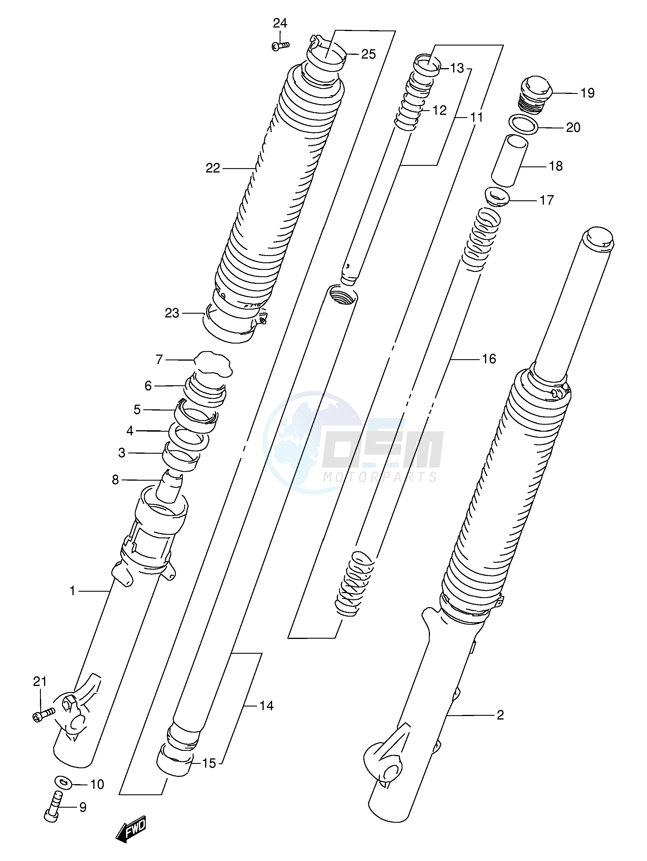 FRONT FORK image