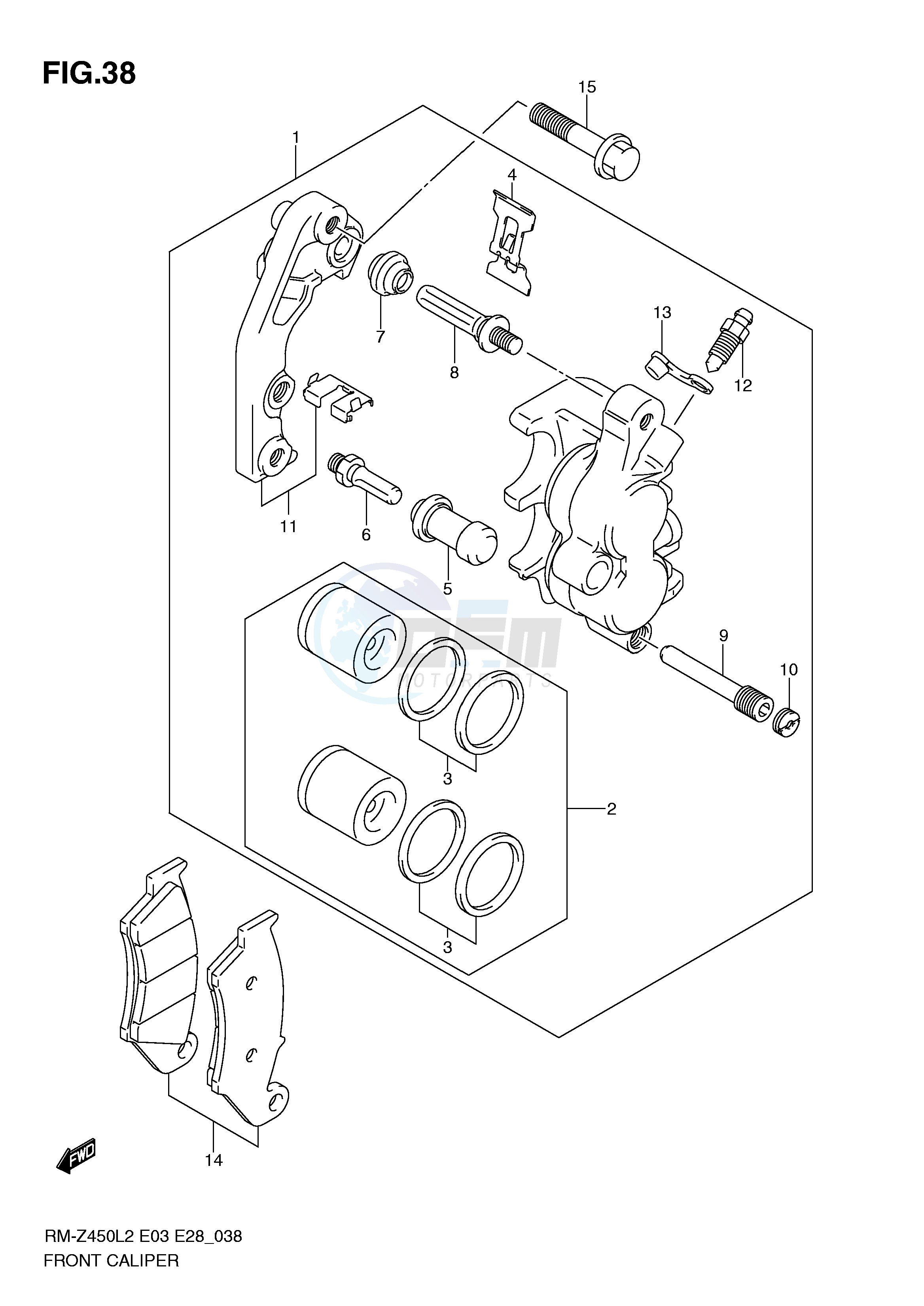 FRONT CALIPER image