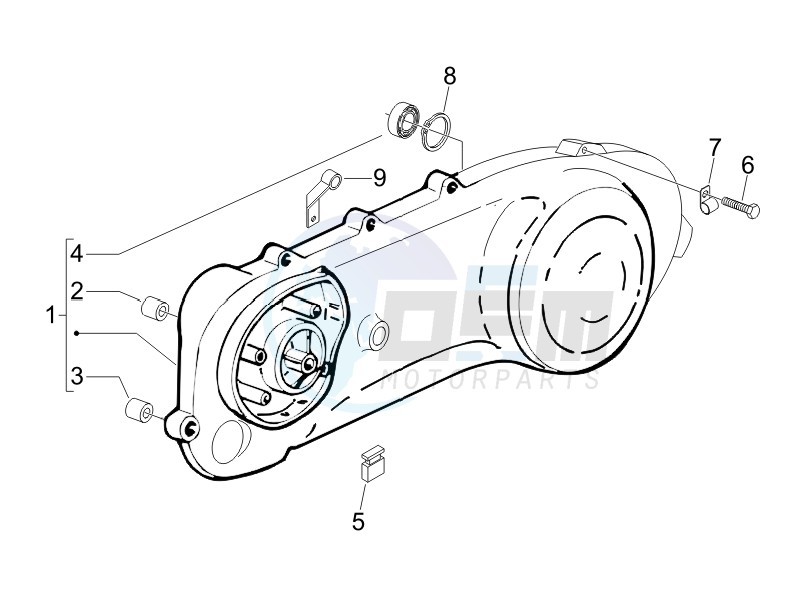 Crankcase cover - Crankcase cooling image