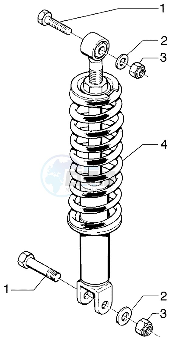 Rear suspension image
