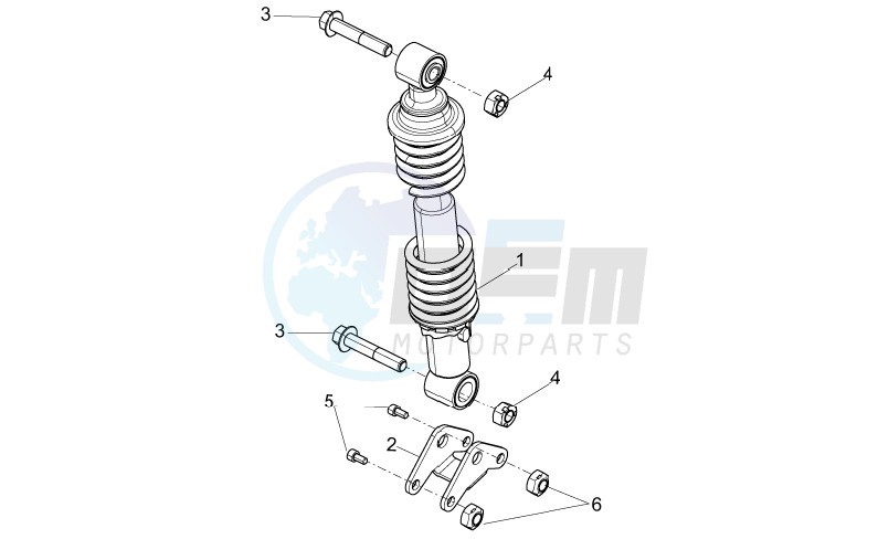 Rear Shock absorber image