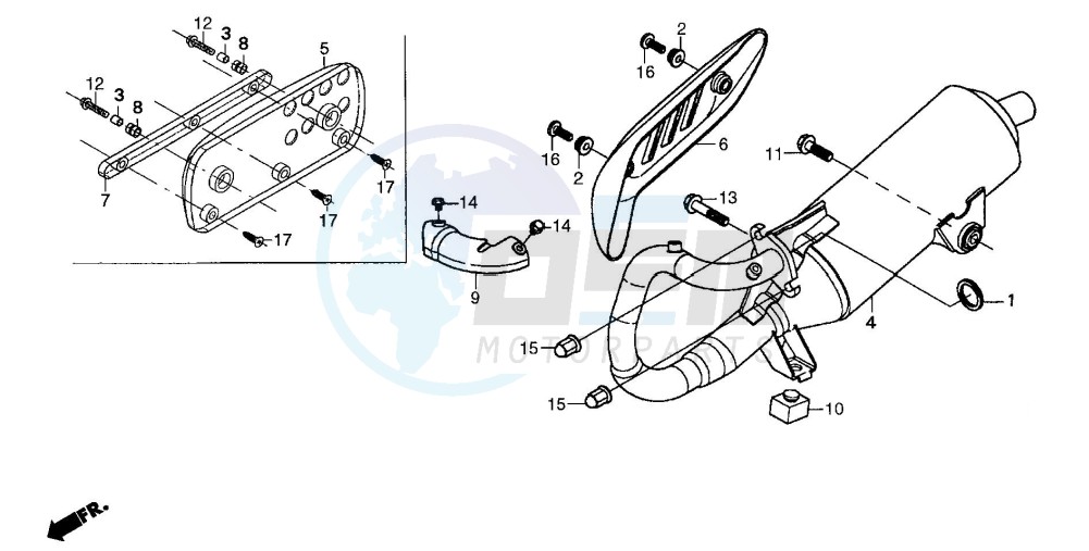 EXHAUST MUFFLER image