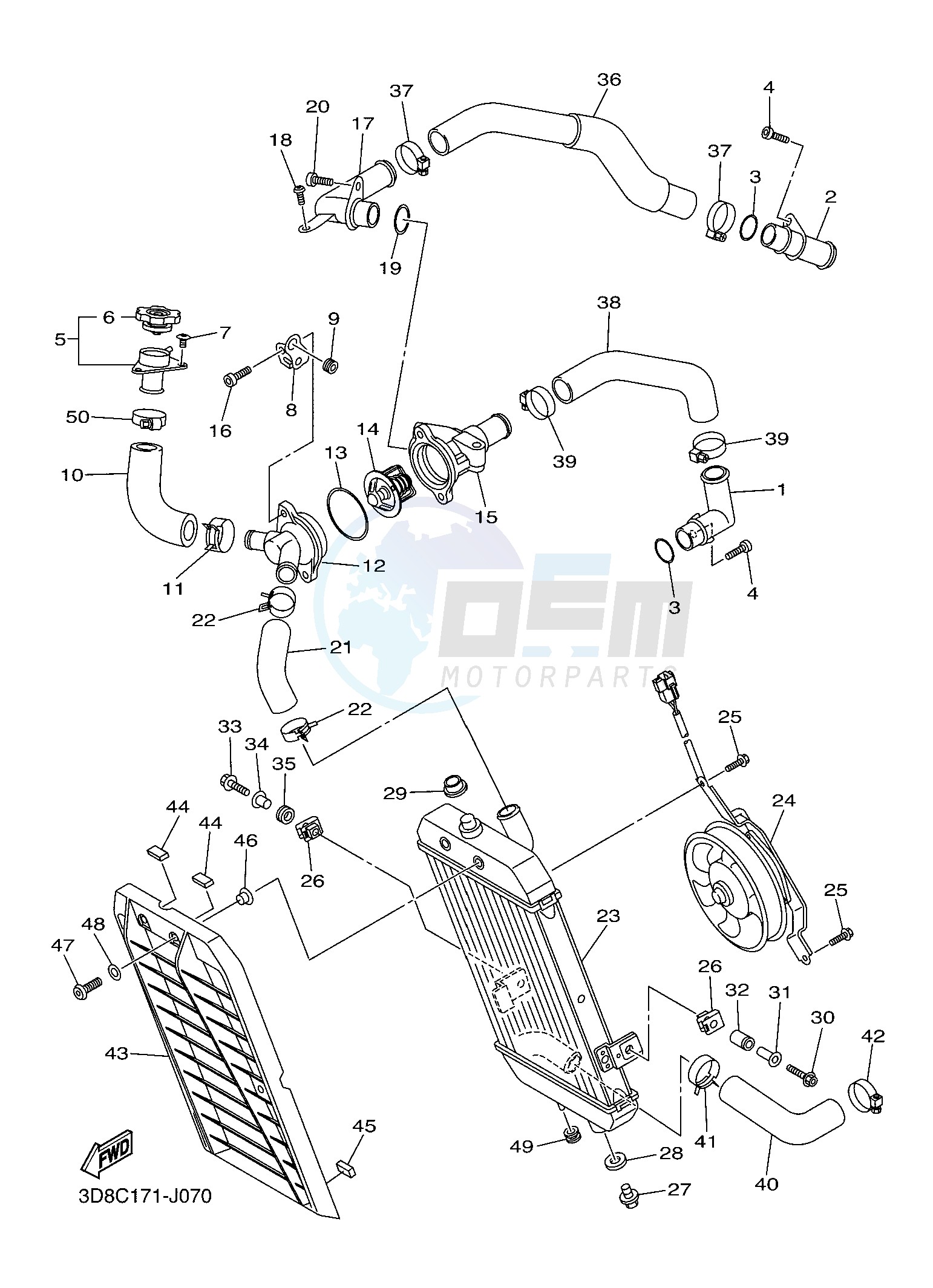 RADIATOR & HOSE image