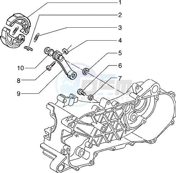 Brake lever blueprint