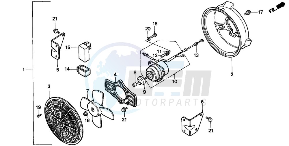 COOLING FAN blueprint