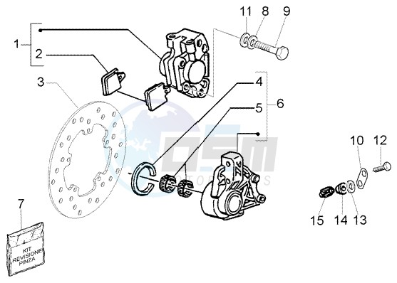 Disc brake caliper image